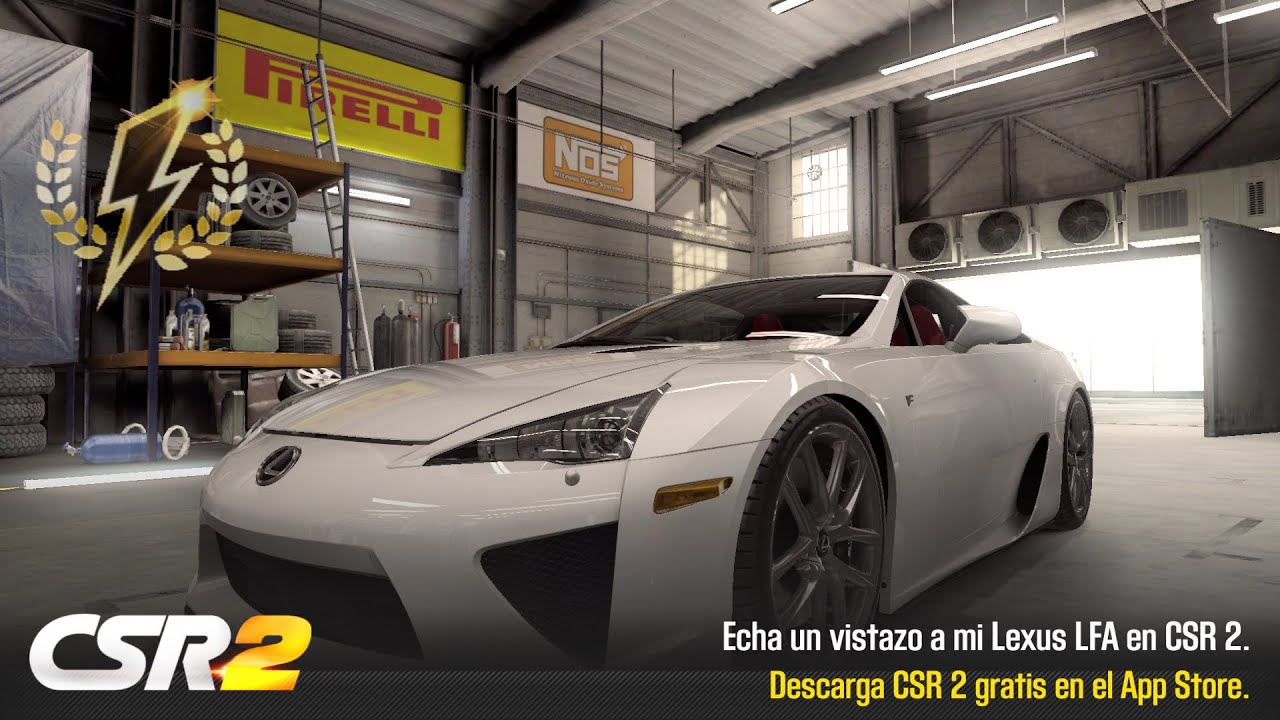 【CSR2】Lexus LFA , 7.301 tune & shift