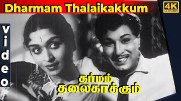 Dharmam Thalaikakkum Video song | Dharmam Thalai Kaakkum Movie | MGR | Saroja Devi