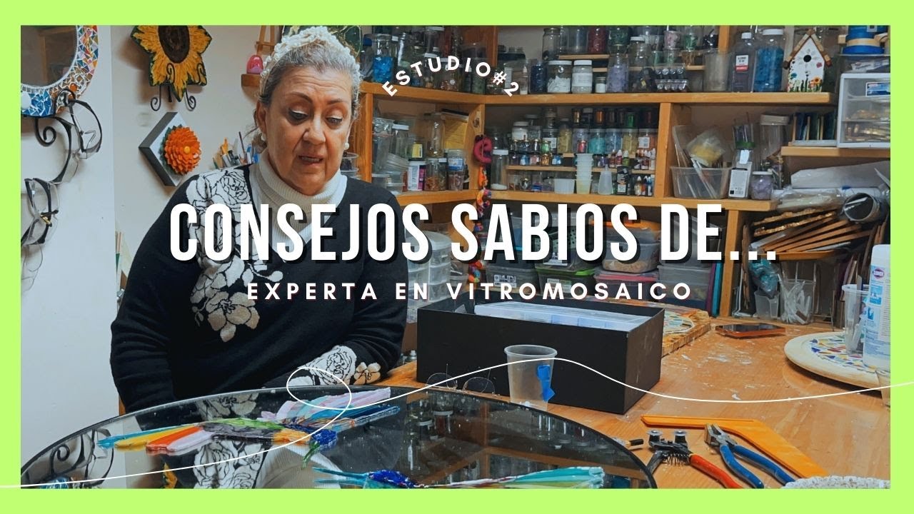 ¡Conocimos a Lolita! 🌟 La Experta en Vitromosaico 🖌️✨