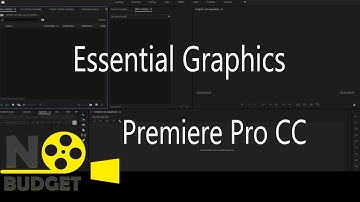 An Introduction to the Essential Graphics in Premiere Pro CC 2017
