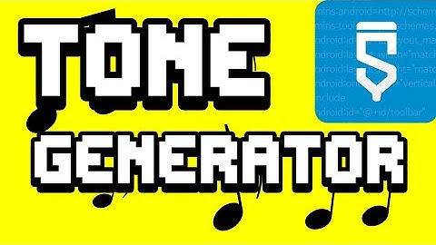 How to make a Tone Generator app in Sketchware