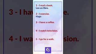 What do you do in the morning? ☀️One question, five answers in Spanish 🇪🇸
