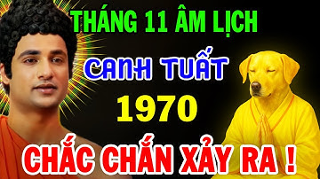 Tử Vi Tháng 11 Âm Lịch 2025 Tuổi CANH TUẤT 1970 | Thời Vận Mở Lối, Thành Công Viên Mãn