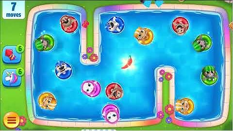 Talking Tom Pool Spring Quest Level 21