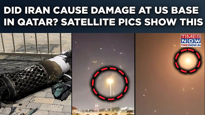 US Air Base Attack: Iran Missile Hit Communications Dome In Qatar Even As Trump Downplayed Strike