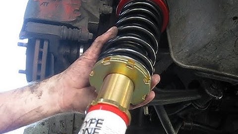 Function & Form coilovers install