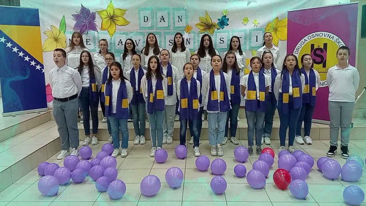 Druga osnovna škola Ilidža/Hrasnica - Dan nezavisnosti BiH - 2022