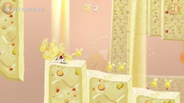 Rayman Fiesta Run-Walkthrough Part.2 Beware of the Blue Mushroom