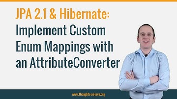 Implement a custom enum mapping with an AttributeConverter
