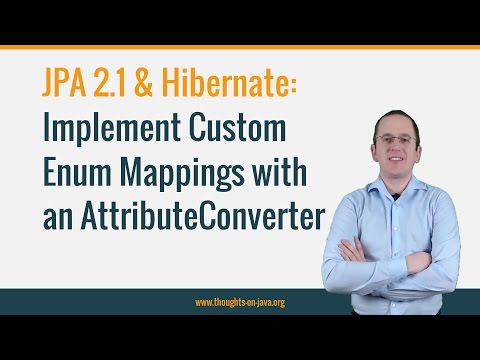 Implement a custom enum mapping with an AttributeConverter