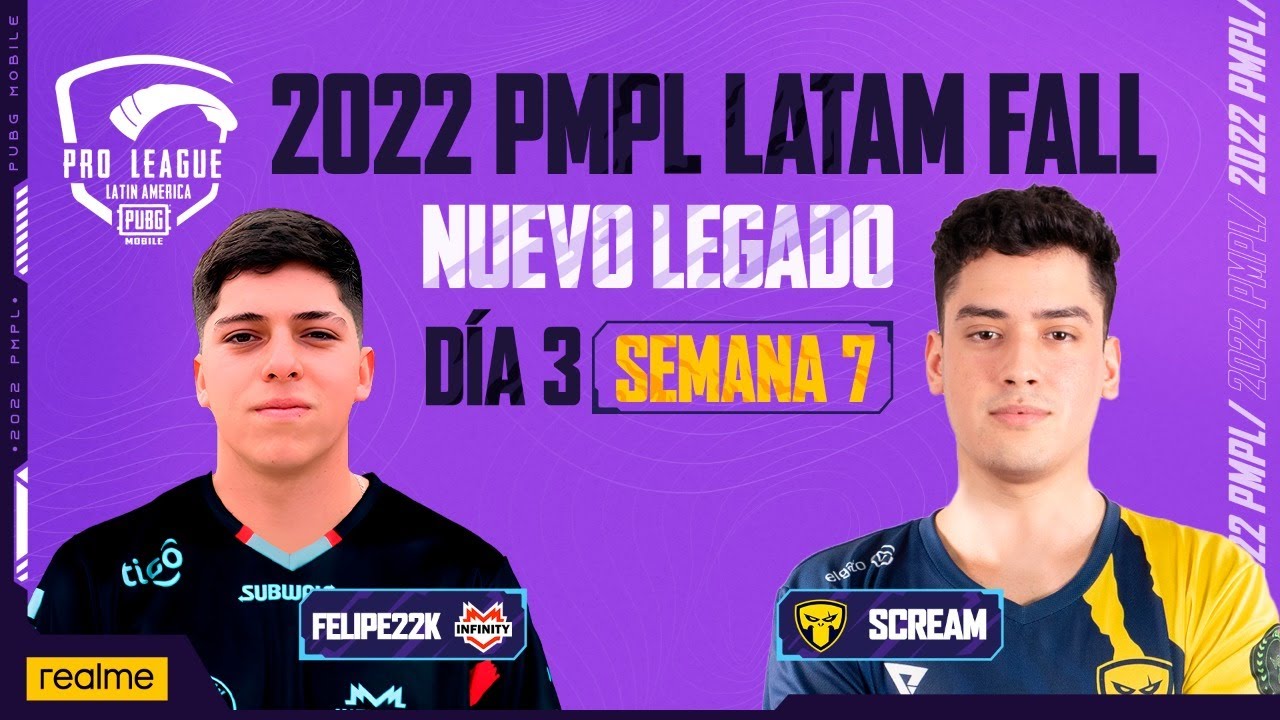 [ES] 2022 PMPL LATAM S7 D3 | Fall | Un nuevo legado comenzará