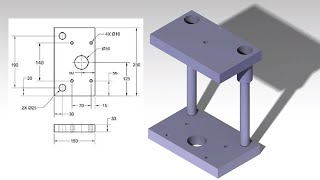 ✅💯✅ Timelapse # 66 : Press Tool Base Full Assembly in Catia