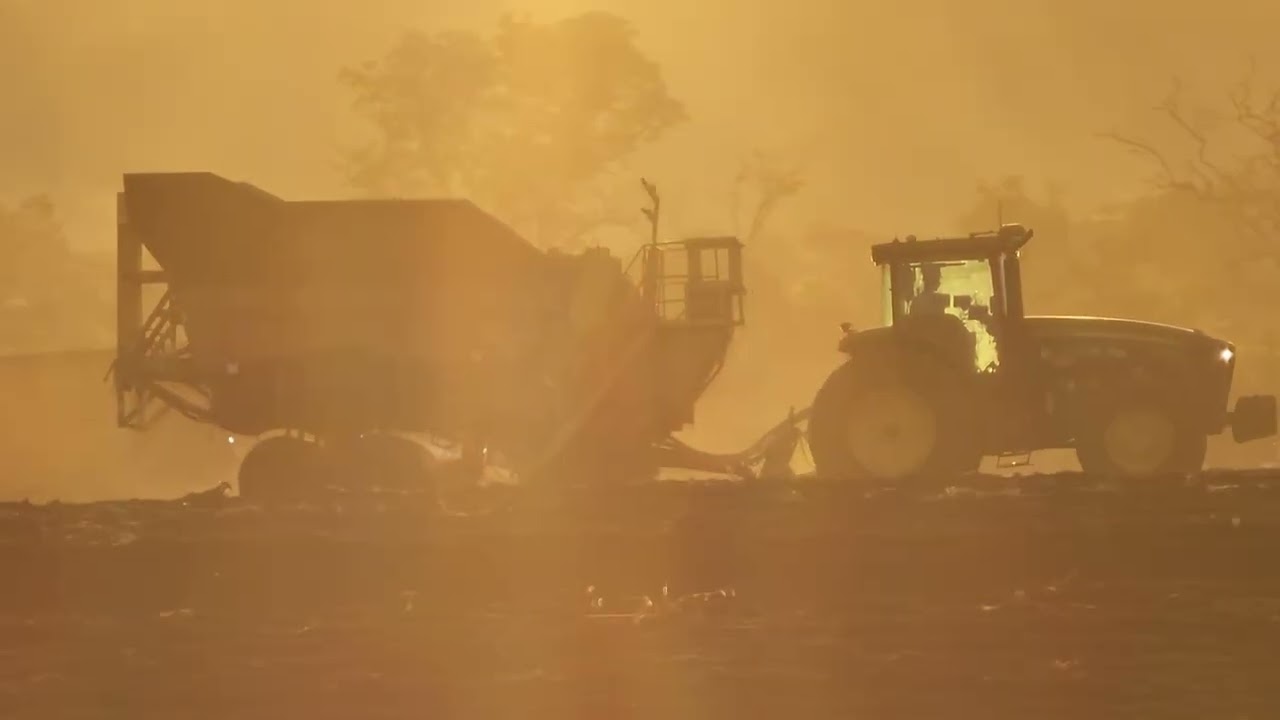 Tá aberta a temporada plantio mecanizado.