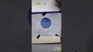 Moon / Night / Tree Acrylic on Paper Learning