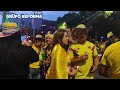 Arman fiesta colombianos en Ángel previo a partido