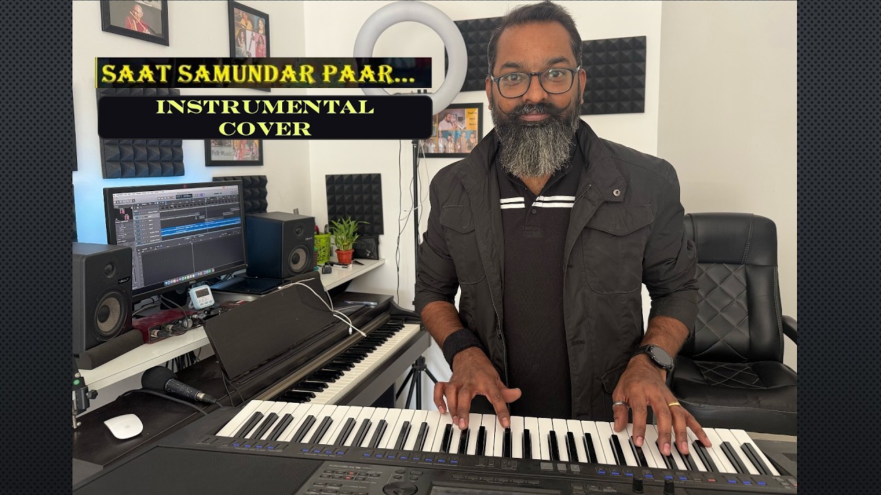 Saat Samandar Paar Instrumental Cover