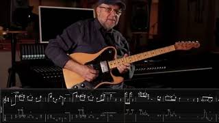 Video thumbnail of "Charlie/László Attila - Mindenki valakié gitár szóló (with screentab)"