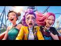 "Free" Cover | AMUSEMENT WATER PARK DISASTER! 😱💥[KPop Demon Hunters] | Official Music Video