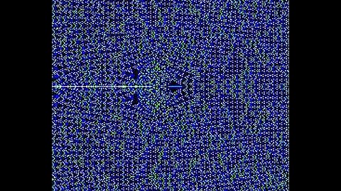 Sandpile identity induced by H3a at t=1/30 when gradually splitting a 255x255 square domain