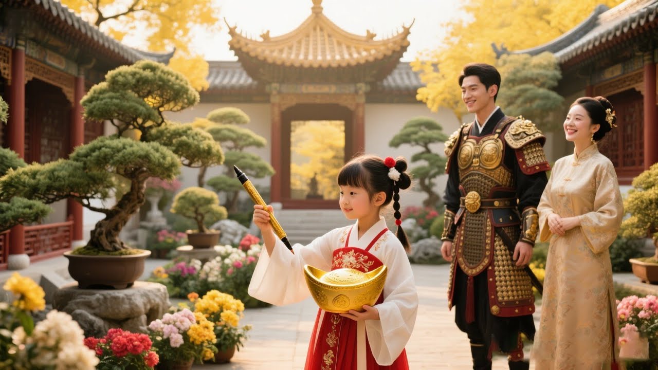 Tiểu phúc tinh bị bỏ rơi, được thiếu soái đem về nuôi,liền dùng bút thần giúp cả nhà thành vua - youtube