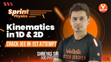 Kinematics in 1D & 2D [JEE Physics] | Crack JEE in 1st Attempt [ JEE 2022] | V JEE Enthuse English✌️