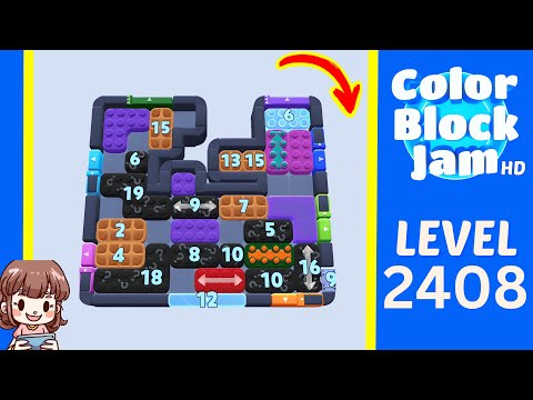 Color Block Jam Level 2408 walkthrough video preview