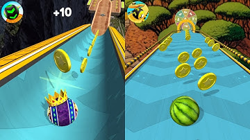 Going Balls Vs Reverse Video Gameplay Speed Run Max Level 1000