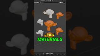How to copy material in blender, how to link material in Blender