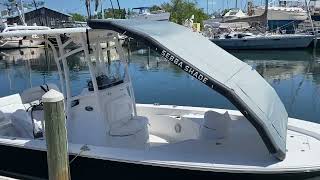 Sebba Shade inflatable sunshade for boats