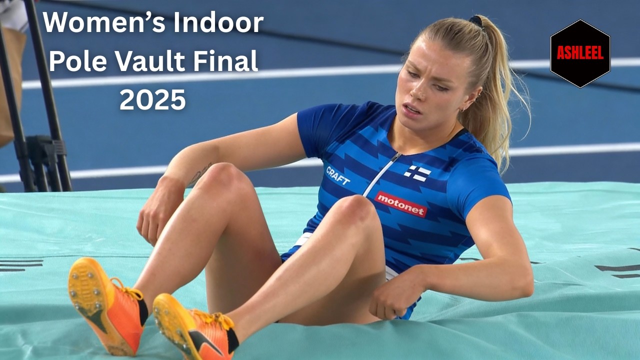 Захватывающий финал соревнований по прыжкам с шестом в помещении 2025 года #женскиепрыжкисшепом #...