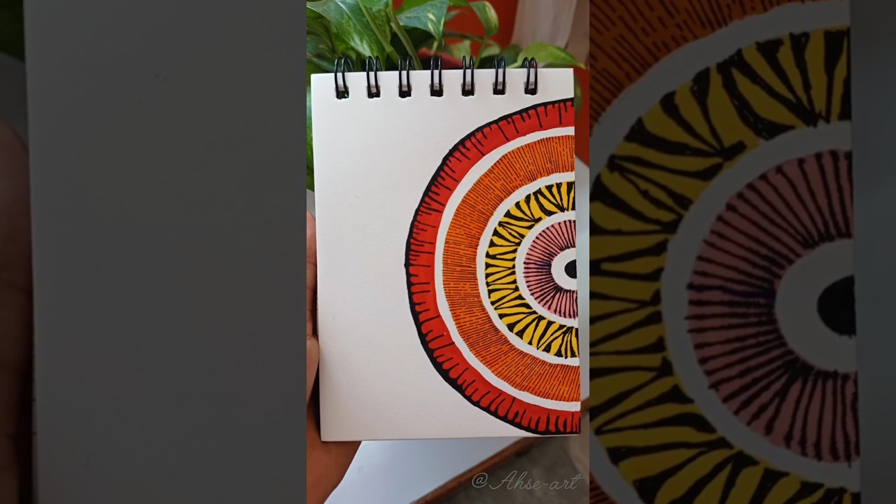 ahse_art 56/365 days - Zentangle pattern ideas 