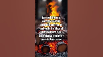 Thumbnail of PRAYER AGAINST ANCESTRAL SPIRITS #shorts #viralshorts #warfare #ancestral #spirit #intercessorsvoice
