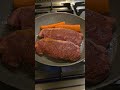 SIZZLING STEAK & PICKLES 2NITE #steak #food #sizzling ##asmr. #cooking #homemade
