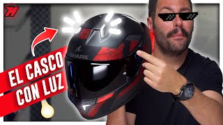 Casco Shark Skwal I3, EL CASCO DE MOTO CON LUCES INTEGRADAS ️