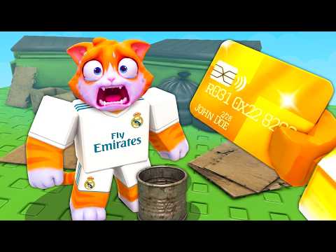 Cat Becomes A BILLIONAIRE SOCCER PLAYER In Roblox!