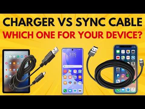 Understanding phone USB cables types, charger vs data transfer cable