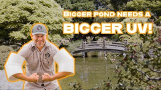 Koi Enterprise Commercial Koi Pond Uv Light System Upgrade
