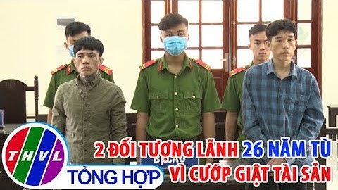 2 đối tượng lãnh 26 năm tù vì cướp giật tài sản