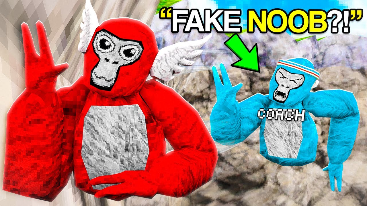 I Hired a PRO Gorilla Tag Coach, Then DESTROYED Him...