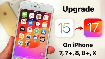 How to Upgrade iOS 15 to iOS 17 - Install iOS 17 update on iPhone 7, 7+, 8, 8+, X 🔥🔥