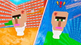 Minecraft Parkour in The Maze by Skibidi Toilet | NEW GAMES