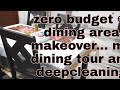 Zero budget dining makovermy dining hall tour dining hall deepcleaning routine dining makeover