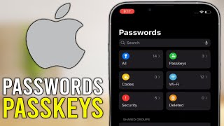 How to find saved passwords and passkeys in the Passwords app on iPhone - Full Guide (Tutorial)