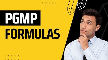 PgMP Formulas - All of the Math You Need to Ace Your Exam!