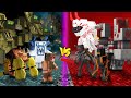 NETHER vs TWILIGHT FOREST in minecrat (Mob battle)