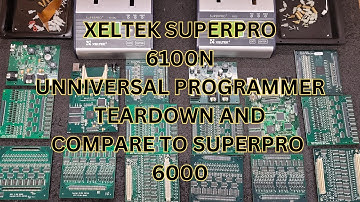 Teardown Xeltek SuperPro SP5K - SP6K Part 2  SP6100N 6100N 6000 Universal Chip Programmers