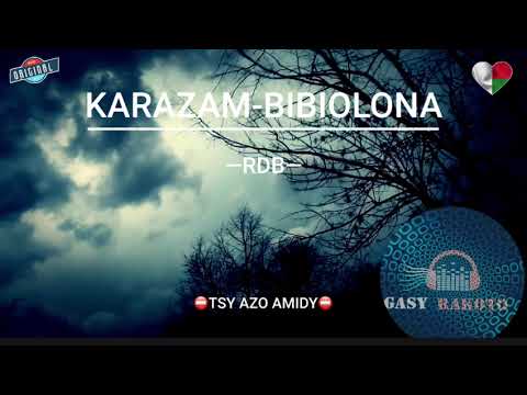 Tantara gasy: KARAZAM-BIBIOLONA 1 --Tantara RBB-- TSY AZO AMIDY