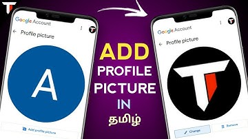 How To Add Your Google / Gmail Account Profile Picture In tamil 2021 || techno impart