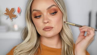 warm fall makeup tutorial 2023 cozy inspiration