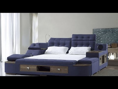 The Ultimate Bed With Integrated Massage Chair, Speakers and Desk - Renstack